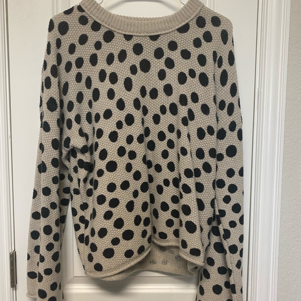 Madewell Leopard Dot Sweater size M